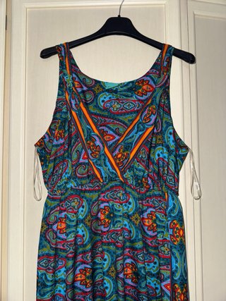 Vestito lungo fantasia paisley