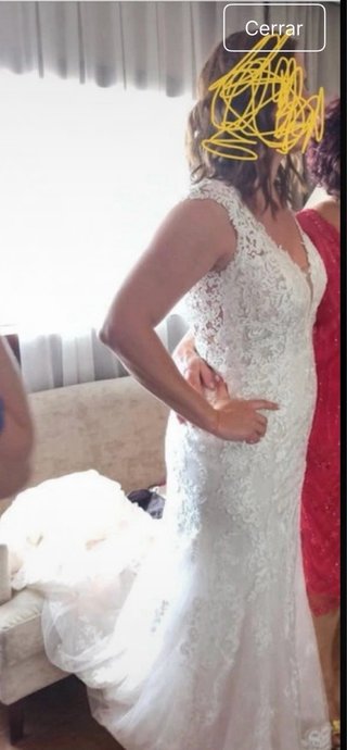 Vestido de Novia Encaje Sirena