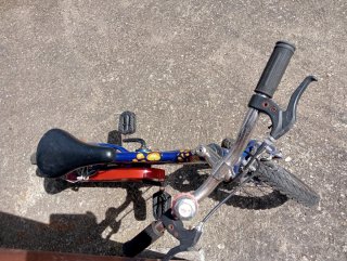 Bicicleta infantil azul Topbike