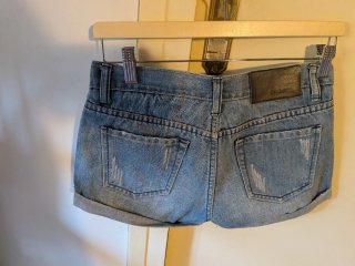 Shorts vaqueros Diesel rotos