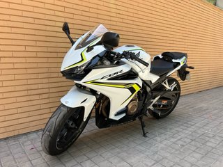 Honda CBR 500R Apta A2 Blanca y Amarilla