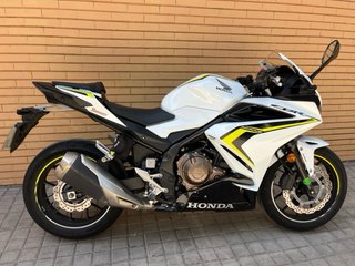 Honda CBR 500R Apta A2 Blanca y Amarilla