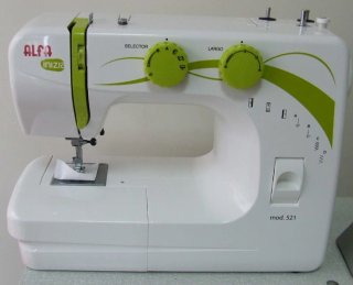 Maquina Coser Alfa Inizia Mod.521