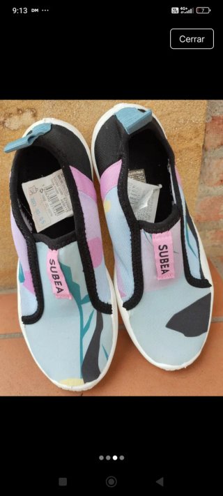 Escarpines Decathlon SUBEA Talla 32/33