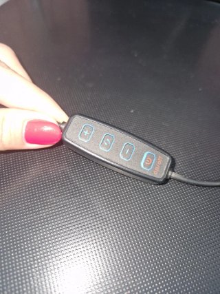 Aro de luz mediano con trípode