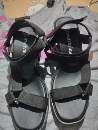 Sandalias Plataforma Negras