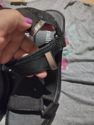Sandalias Plataforma Negras