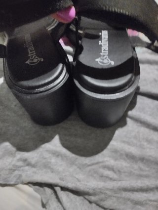 Sandalias Plataforma Negras