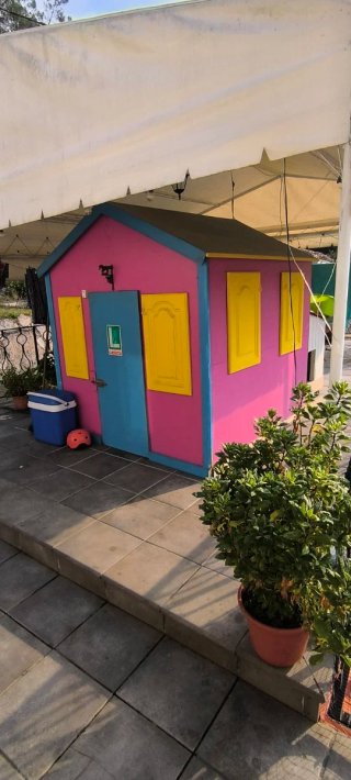Casa infantil madera