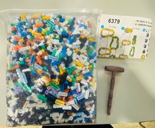 Figura Mickey Mouse 3D Microbloques