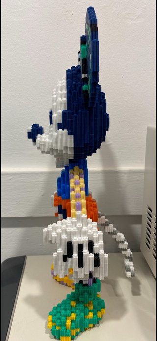 Figura Mickey Mouse 3D Microbloques
