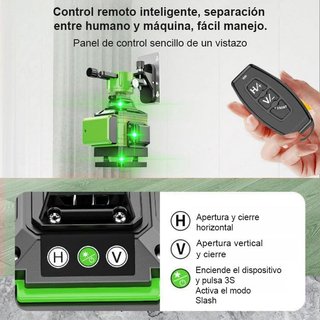 SIN ABRIR Nivel Láser Autonivelante 360° + Trípode