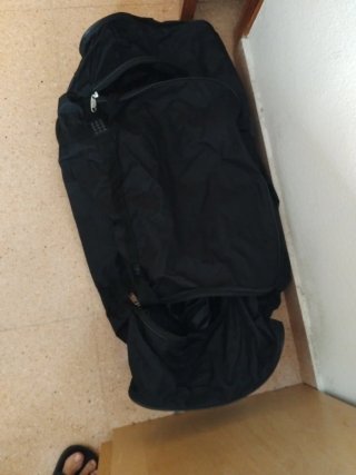 Bolsa de equipaje grande negra