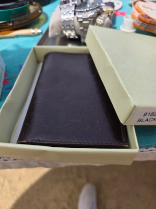 Cartera de hombre marrón