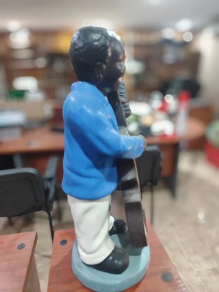 Figuras músicos escayola piano