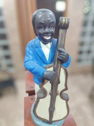 Figuras músicos escayola piano