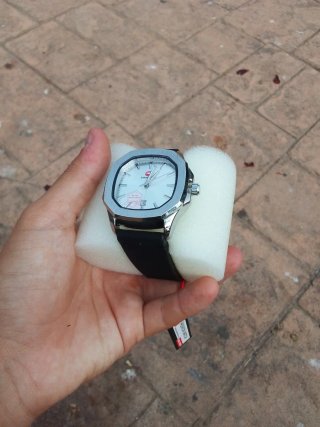 Reloj Chaxigo Plata y Blanco