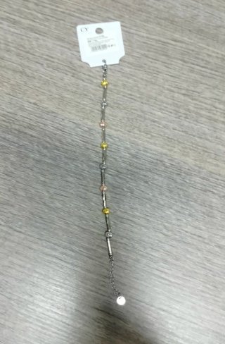 Bracciale donna oro e argento