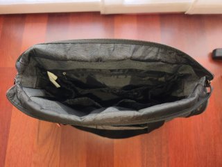 Bolso cambiador bebé gris