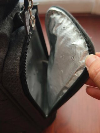 Bolso cambiador bebé gris