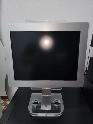 Monitor Argento e Nero