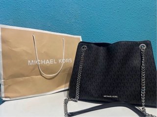 Bolso Michael Kors Christina Negro Original