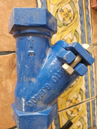 Filtro Y DN65 2 1/2 Azul