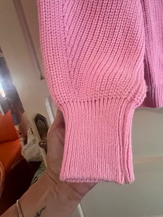 Giacca rosa con bottoni gioiello