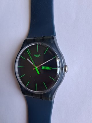 Swatch Blue Rebel - Orologio da polso