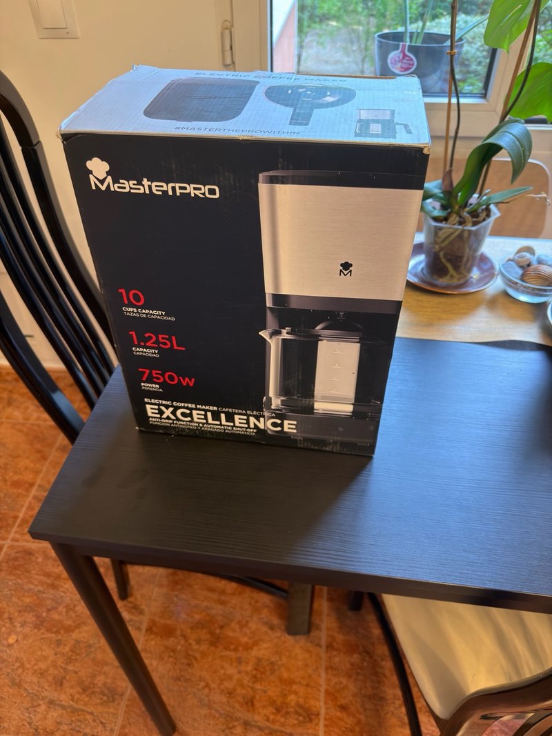 Cafetera MasterPRO Excellence 1.25L