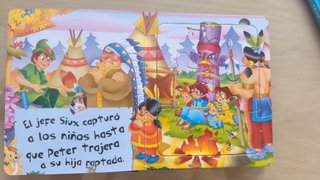 Libro Puzzle Peter Pan Todolibro