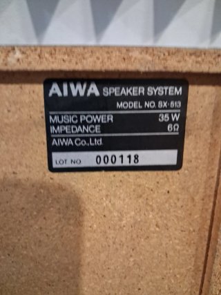 Altavoz AIWA Negro 35W