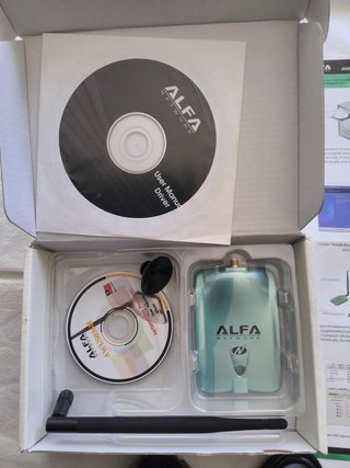 Antena Wi-Fi Alfa AWUS036NH 2000mW