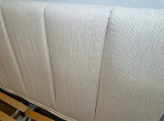 Estructura Cama Tapizada Beige Ikea
