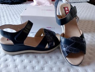 Sandalias Mujer Azul Talla 41