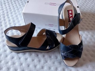 Sandalias Mujer Azul Talla 41