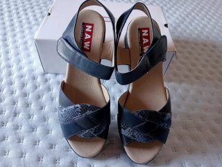 Sandalias Mujer Azul Talla 41