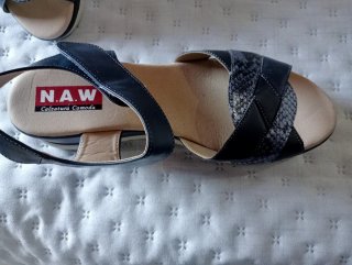 Sandalias Mujer Azul Talla 41