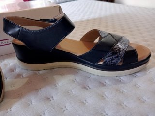 Sandalias Mujer Azul Talla 41