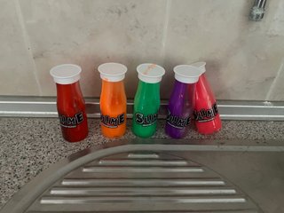 Lote 5 Slime Colores Variados