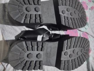 Sandalias Pull and Bear Negras