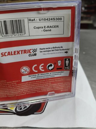 Scalextric Cupra León E-Racer Nuevo precintado