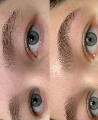 Diseño,tinte y laminado de cejas/pestañas