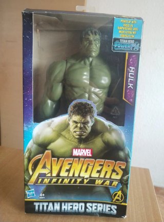 LOTE 9 FIGURAS MARVEL/DC HASBRO Titan Hero Serie