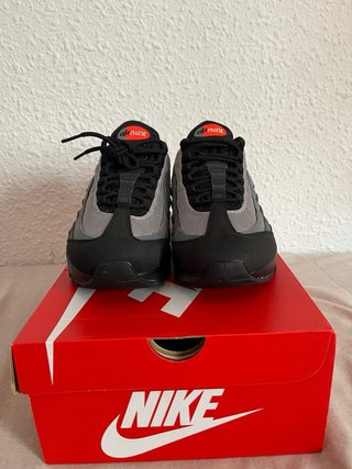Nike Air Max 95 OG Negro/Crimson Originales