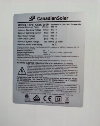 Se venden 10  placas solares junto con un inversor