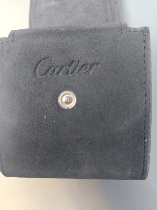 Caja para reloj Cartier negra