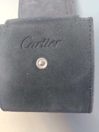Caja para reloj Cartier negra