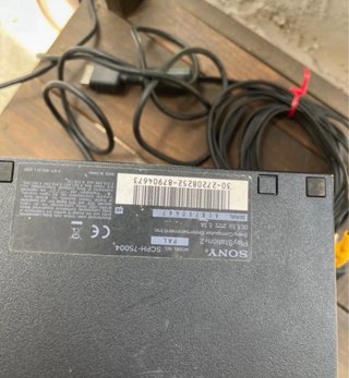 Consola PS2 Slim Negra