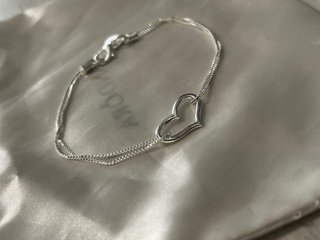 Bracciale Cuore Argento 925
